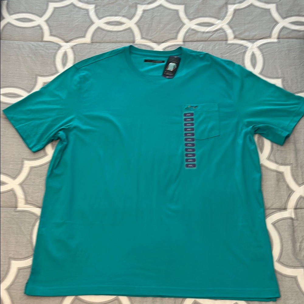 Teal Short Sleeve Active Tee Shirt